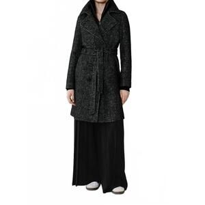 NEW SOIA&KYO fabianne belted coat in black